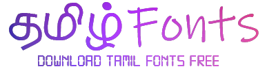 tamil fonts logo